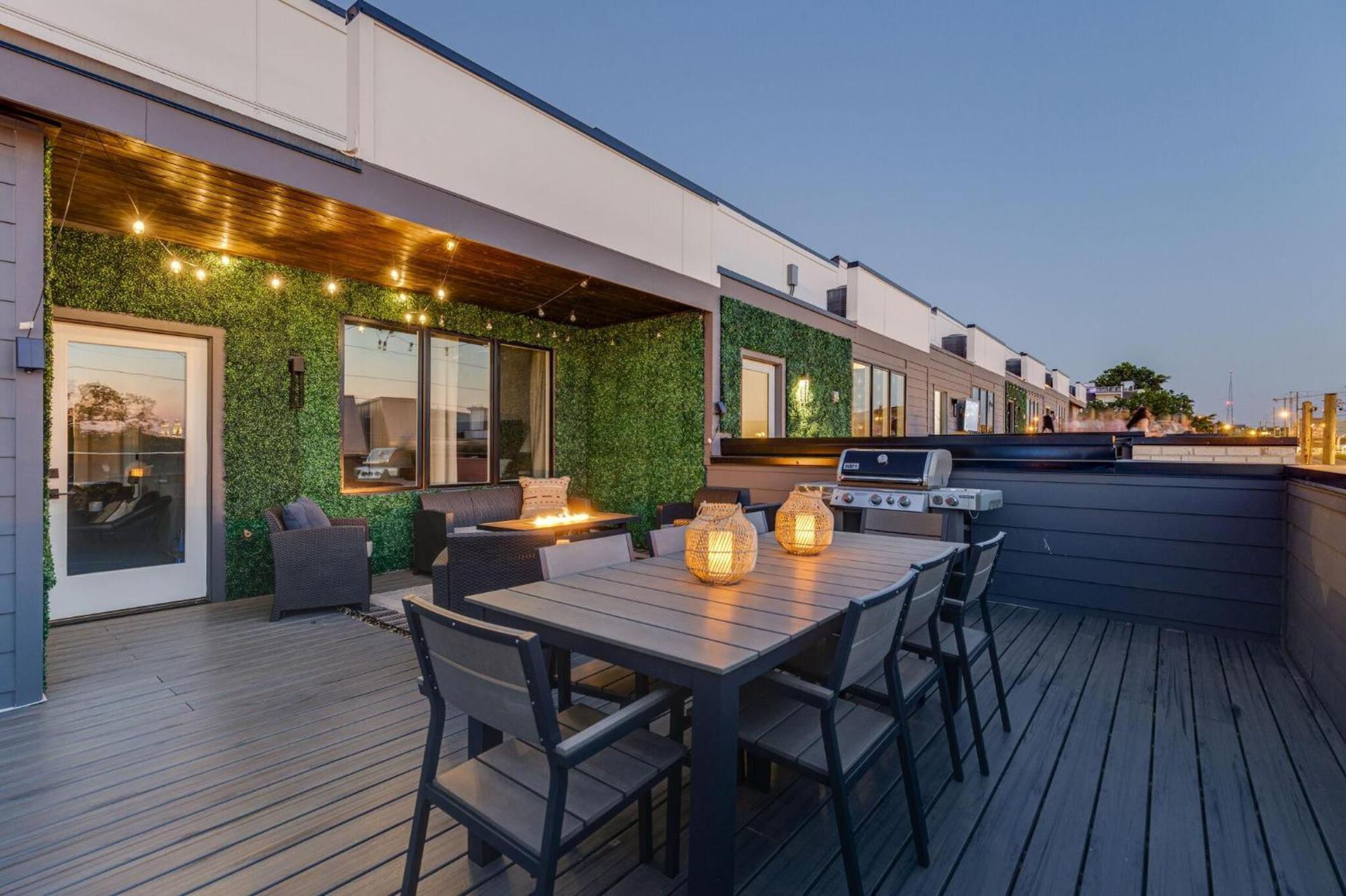 Вилла Downtown Dolly - Heart Of Gulch - Rooftop Hot Tub Нэшвилл Экстерьер фото